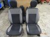 Seats + rear seat (complete) from a Renault Clio III (BR/CR), 2005 / 2014 1.5 dCi FAP, Hatchback, Diesel, 1.461cc, 65kW (88pk), FWD, K9K770; K9K67, 2010-08 / 2014-12, BR2H; BRAH; CR2H; CRAH 2011