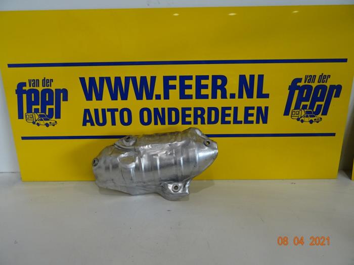Exhaust heat shield from a Fiat 500C (312) 1.0 Hybrid 2020