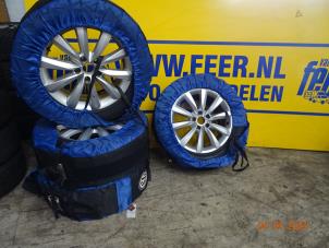 Used Set of wheels + winter tyres Volkswagen Tiguan Price € 250,00 Margin scheme offered by Autobedrijf van der Feer
