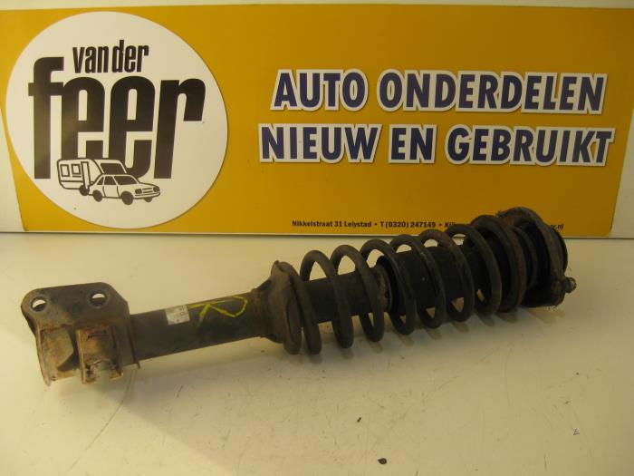 Front shock absorber rod, right from a Opel Agila (A) 1.0 12V 2000