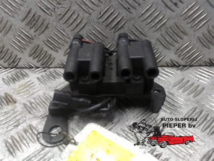 Usagé Bobine Hyundai Accent II/Excel II/Pony 1.3i 12V Hatchback Prix € 26,25 Règlement à la marge proposé par Autosloperij Pieper BV