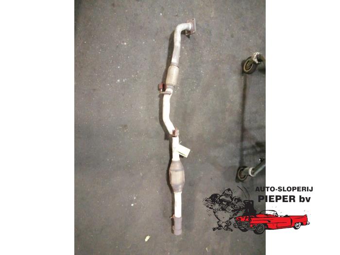 Front pipe + catalyst from a Skoda Fabia (6Y5) 1.4i 16V 2001