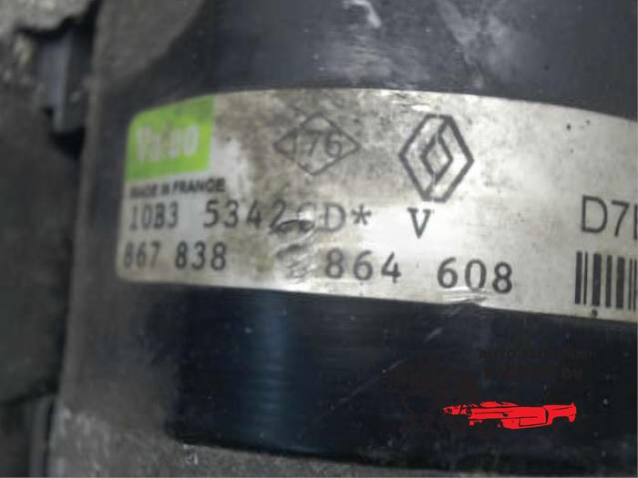 Starter from a Renault Twingo (C06) 1.2 16V 2003