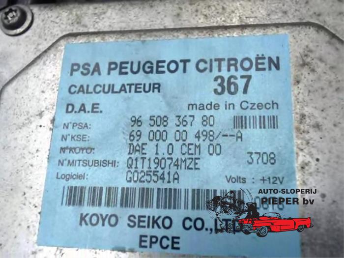 Ordinateur direction assistée d'un Citroën C3 (FC/FL/FT) 1.1 2003