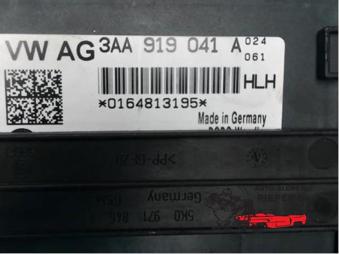 Spannungsregler van een Volkswagen Golf VI (5K1) 1.2 TSI BlueMotion 2012