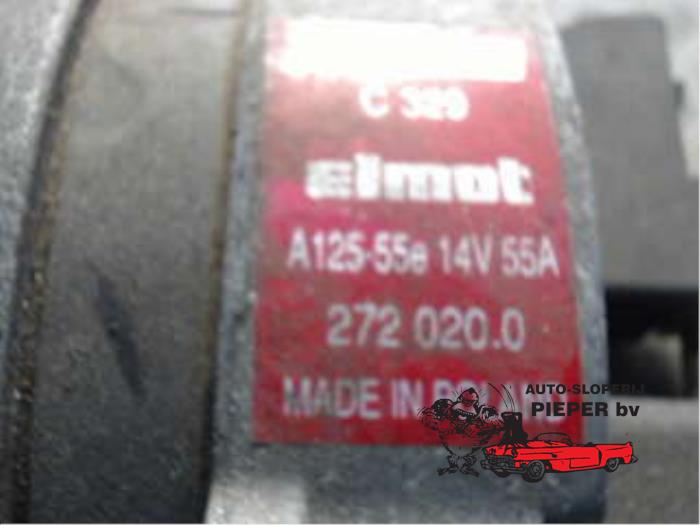 Dynamo van een Fiat Seicento (187)  1999