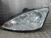 Headlight, left from a Ford Focus 1, 1998 / 2004 1.6 16V, Hatchback, Petrol, 1.596cc, 74kW (101pk), FWD, FYDB; FYDD, 1999-10 / 2004-10 2005