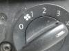 Heater control panel from a Volkswagen Caddy III (2KA,2KH,2CA,2CH) 1.9 TDI 2010