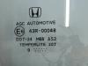 Ventanilla de puerta de 4 puertas derecha detrás de un Honda Civic (FK/FN) 1.8i VTEC 16V 2011
