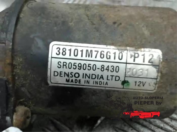 Front wiper motor Suzuki Alto 1.1 16V 38101M76G10 DENSO