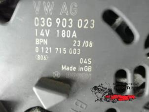 Dynamo d'un Volkswagen Passat Variant 4Motion (3C5) 2.0 TDI 16V 170 2008