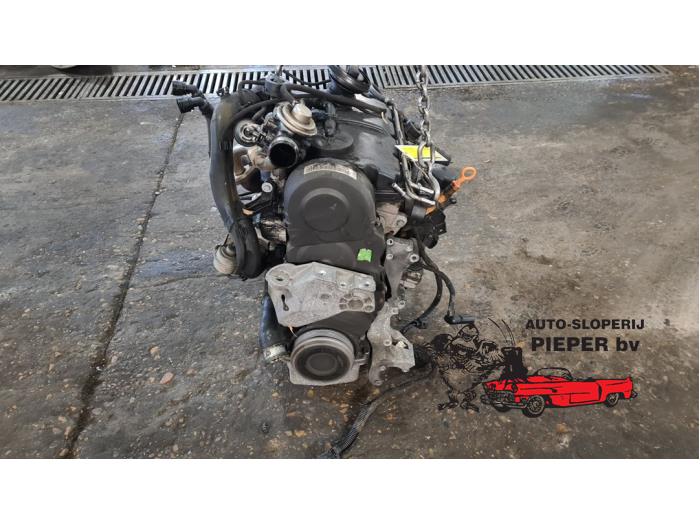 Motor van een Audi A3 (8L1) 1.9 TDI 100 2004