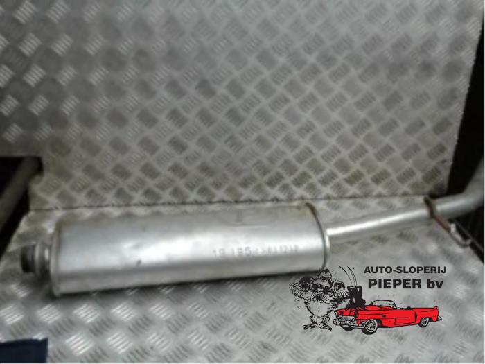 Gebrauchte Auspuff Mitteldämpfer Peugeot 206 (2A/C/H/J/S) 1.6 XS,XT Preis € 31,50 Margenregelung angeboten von Autosloperij Pieper BV