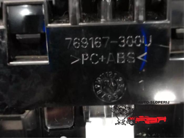 Odometer KM from a Toyota Aygo (B40) 1.0 12V VVT-i 2015