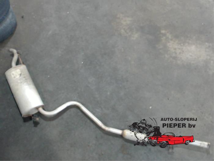 Gebrauchte Auspuff Enddämpfer Fiat Seicento (187) 1.1 SPI Hobby,Young Preis € 44,10 Margenregelung angeboten von Autosloperij Pieper BV