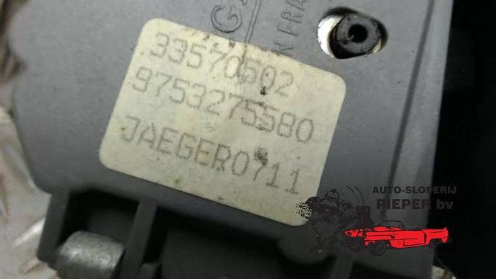Scheibenwischer Schalter van een Peugeot 205 II (20A/C) 1.4 1997