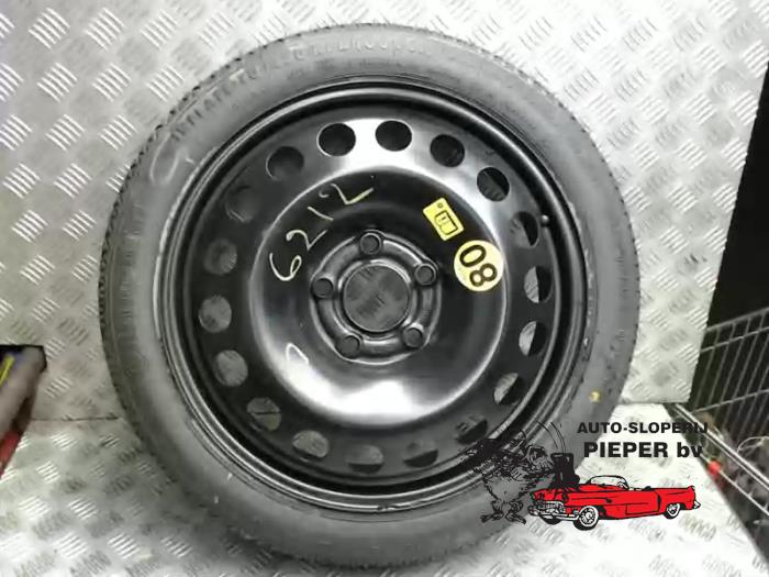 Space-saver spare wheel from a Opel Astra H (L48) 1.6 16V Twinport 2005