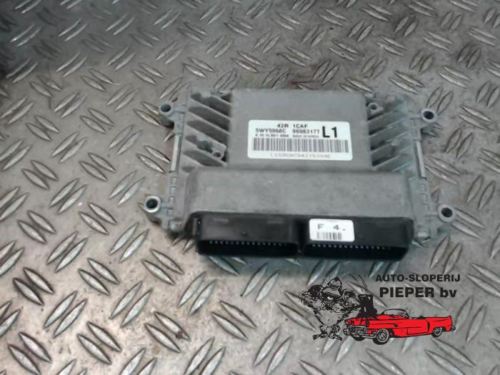 Used Engine management computer Chevrolet Aveo (250) 1.2 16V Price € 78,75 Margin scheme offered by Autosloperij Pieper BV