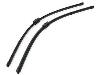 Set of wiper blades from a Mercedes E (W211), Saloon, 2002 / 2008 2005