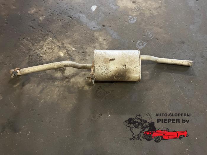 Gebrauchte Auspuff Enddämpfer Opel Agila (A) 1.0 12V Preis € 42,00 Margenregelung angeboten von Autosloperij Pieper BV