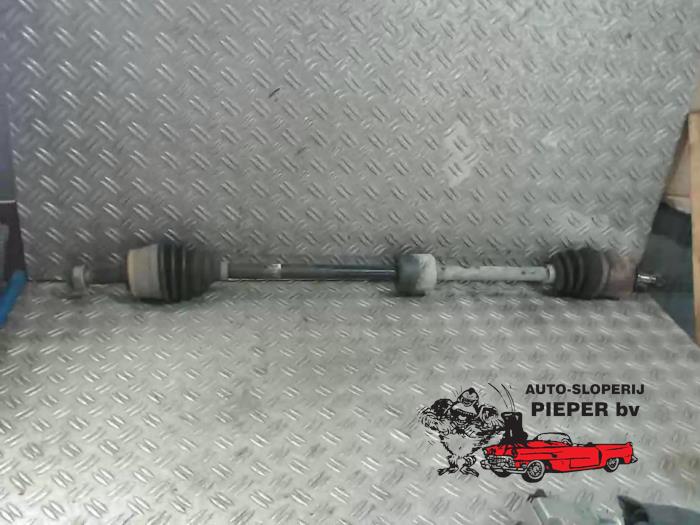 Front drive shaft, right from a Opel Corsa D 1.4 16V Twinport 2009