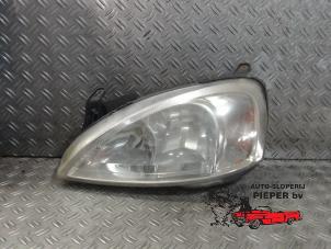 Used Headlight, left Opel Corsa C (F08/68) 1.4 16V Price on request offered by Autosloperij Pieper BV