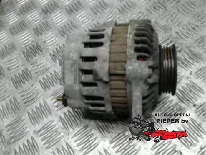 Begagnade Dynamo Mitsubishi Lancer (CB/CD/CE) 1.3i 12V Pris € 36,75 Marginaltabell erbjuds av Autosloperij Pieper BV