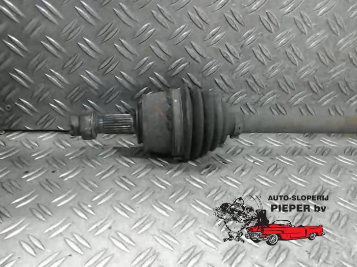 Front drive shaft, right from a Fiat Grande Punto (199) 1.4 2009