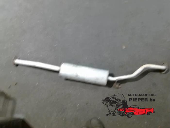Gebrauchte Auspuff Mitteldämpfer Nissan Micra (K12) 1.2 16V Preis € 42,00 Margenregelung angeboten von Autosloperij Pieper BV