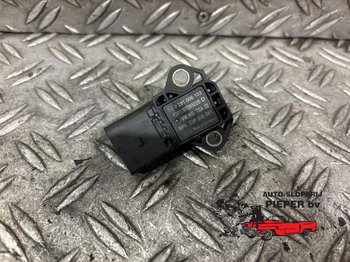 Map Sensor (Einlasskrümmer) Volkswagen Polo V (6R), 2009 / 2017 1.2 TDI 12V BlueMotion, Fließheck, Diesel, 1.199cc, 55kW (75pk), FWD, CFWA, 2009-10 / 2014-05 (Gebraucht)