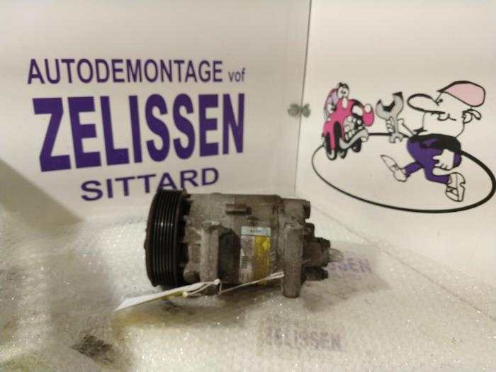 Usagé Compresseur de clim Renault Scénic II (JM) 2.0 16V Prix sur demande proposé par Zelissen V.O.F. autodemontage