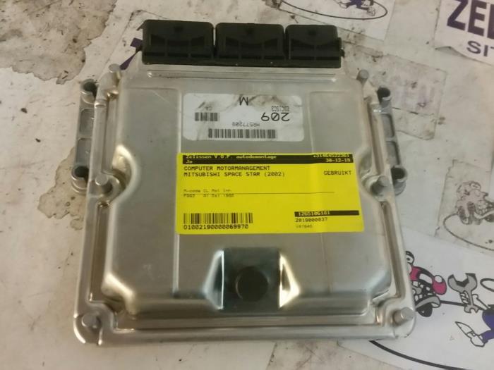 Used Engine management computer Mitsubishi Space Star (DG) 1.9 DI-D HP Price on request offered by Zelissen V.O.F. autodemontage