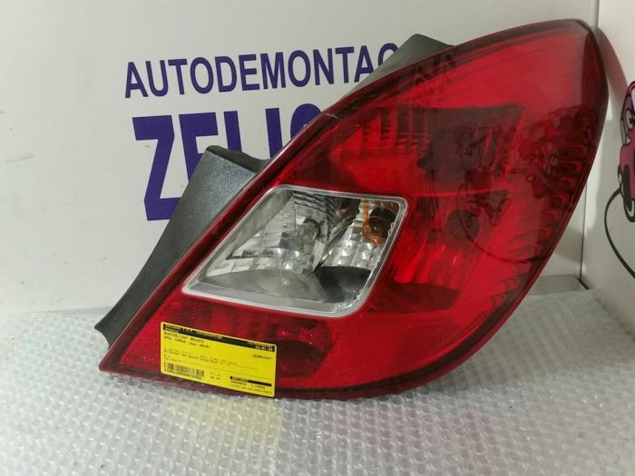 Taillight, right from a Opel Corsa 2010
