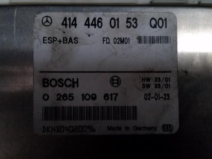 Usagé Ordinateur ESP Mercedes Vaneo Prix € 262,50 Règlement à la marge proposé par Zelissen V.O.F. autodemontage