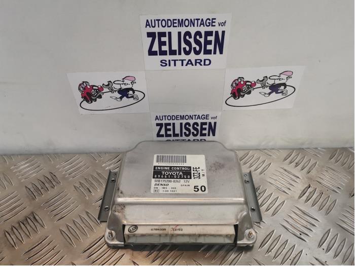 Used Engine management computer Toyota Corolla (E12) 1.6 16V VVT-i Price € 105,00 Margin scheme offered by Zelissen V.O.F. autodemontage