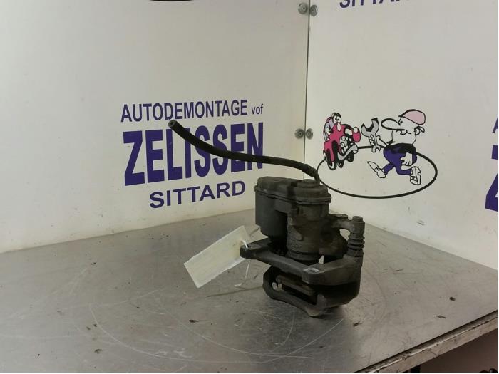Rear brake calliper, left from a Opel Astra K Sports Tourer 1.0 Turbo 12V 2018