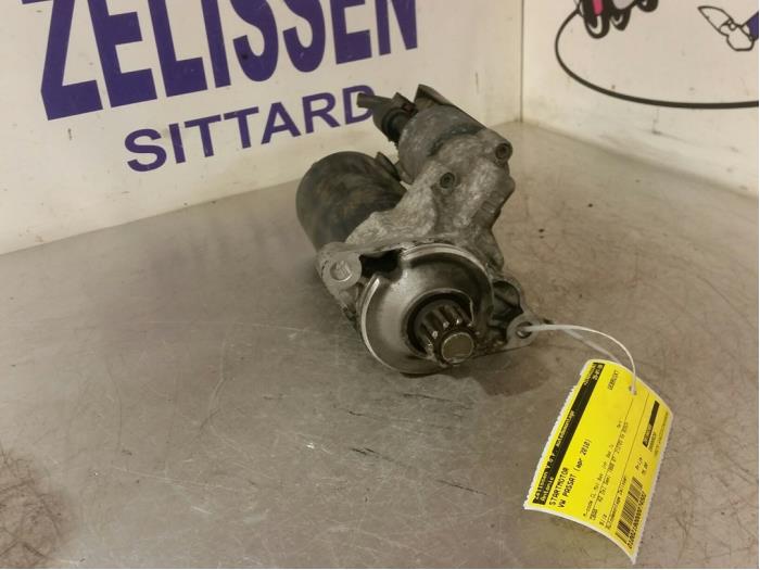Motor de arranque de un Volkswagen Passat CC (357) 2.0 TDI 16V 135 2010