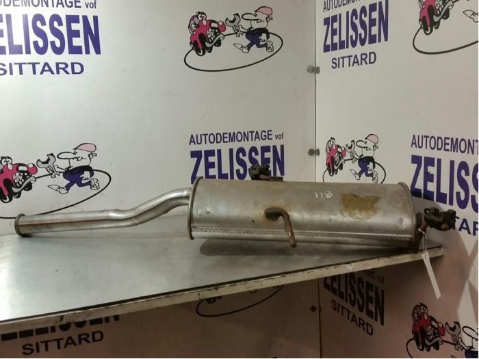 Gebrauchte Auspuff Mitteldämpfer Peugeot 206 (2A/C/H/J/S) 2.0 GTI 16V Preis € 31,50 Margenregelung angeboten von Zelissen V.O.F. autodemontage