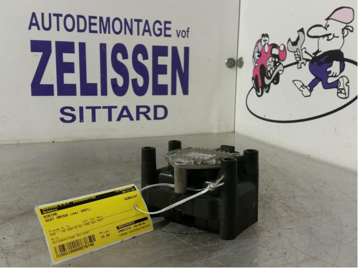 Usagé Bobine Seat Arosa (6H1) 1.4i 16V Prix € 36,75 Règlement à la marge proposé par Zelissen V.O.F. autodemontage