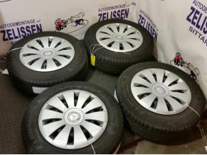 Used Set of wheels + tyres Mercedes B (W246,242) Price € 210,00 Margin scheme offered by Zelissen V.O.F. autodemontage