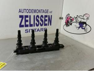 Używane Zestaw cewek zaplonowych Renault Clio II (BB/CB) 1.6 16V Cena € 47,25 Procedura marży oferowane przez Zelissen V.O.F. autodemontage