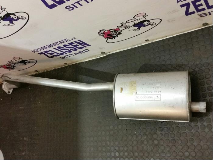 Exhaust middle silencer from a Citroën Jumpy (BS/BT/BY/BZ) 1.9Di 2003