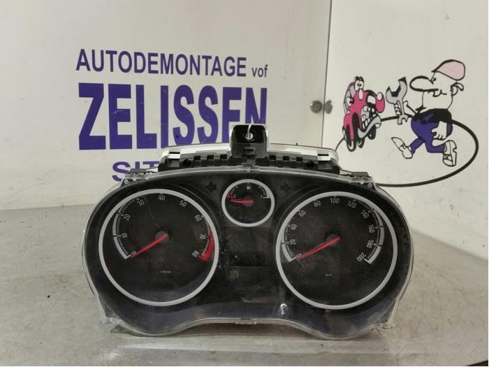 Instrument de bord d'un Opel Corsa B (73/78/79) 1.0i 12V 2000