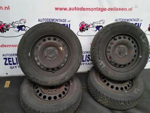 Used Set of wheels + winter tyres Volkswagen Golf V (1K1) 1.4 FSI 16V Price € 204,75 Margin scheme offered by Zelissen V.O.F. autodemontage