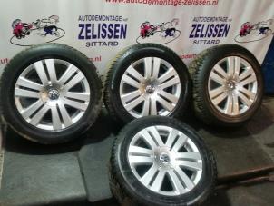 Gebrauchte Sportfelgensatz + Reifen Volkswagen Eos (1F7/F8) 2.0 TFSI 16V Preis € 477,75 Margenregelung angeboten von Zelissen V.O.F. autodemontage