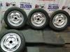 Set of wheels + winter tyres from a Ford Transit 2.2 TDCi 16V 2006