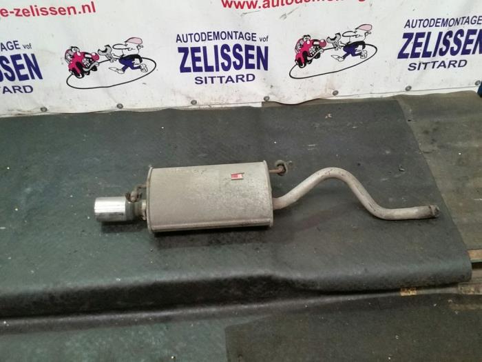 Exhaust rear silencer from a Ford Ka I 1.3i 2000