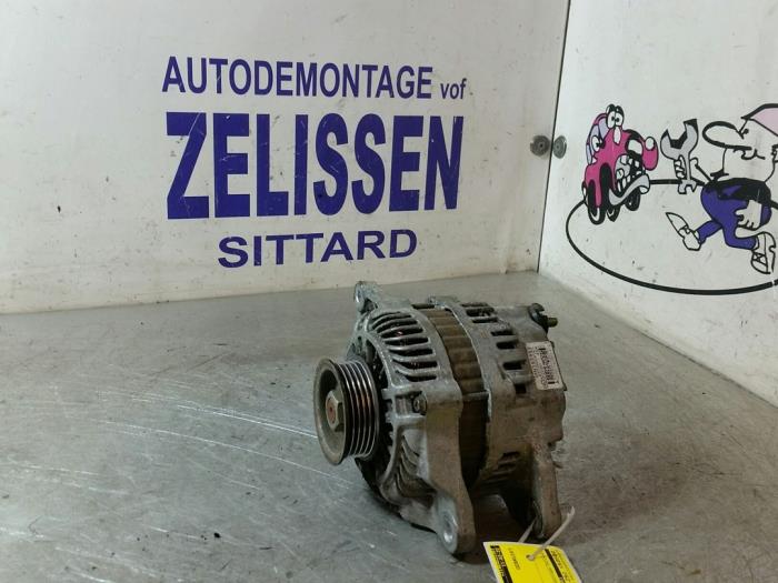 Begagnade Dynamo Mitsubishi Colt (Z2/Z3) 1.3 16V Pris € 42,00 Marginaltabell erbjuds av Zelissen V.O.F. autodemontage