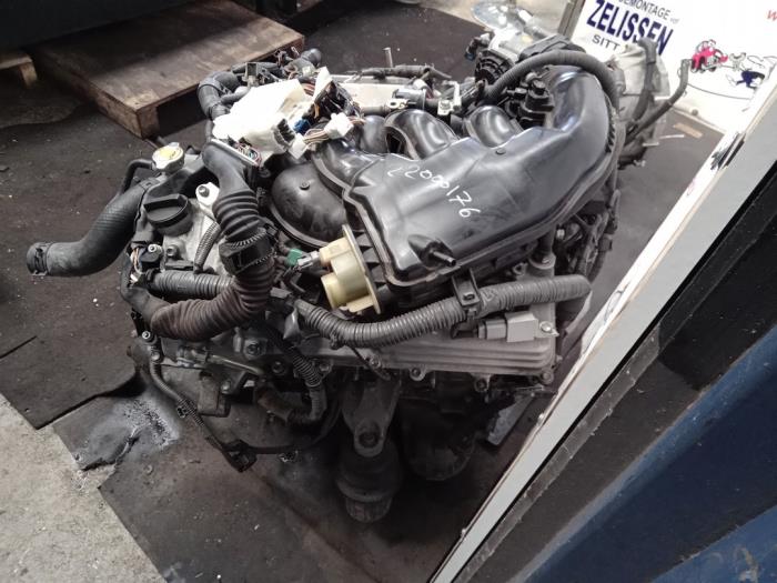 Motor van een Lexus IS 250 2008