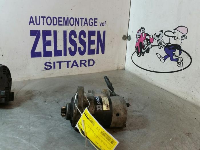 Gebrauchte Anlasser Volkswagen Golf IV (1J1) 1.4 16V Preis € 36,75 Margenregelung angeboten von Zelissen V.O.F. autodemontage